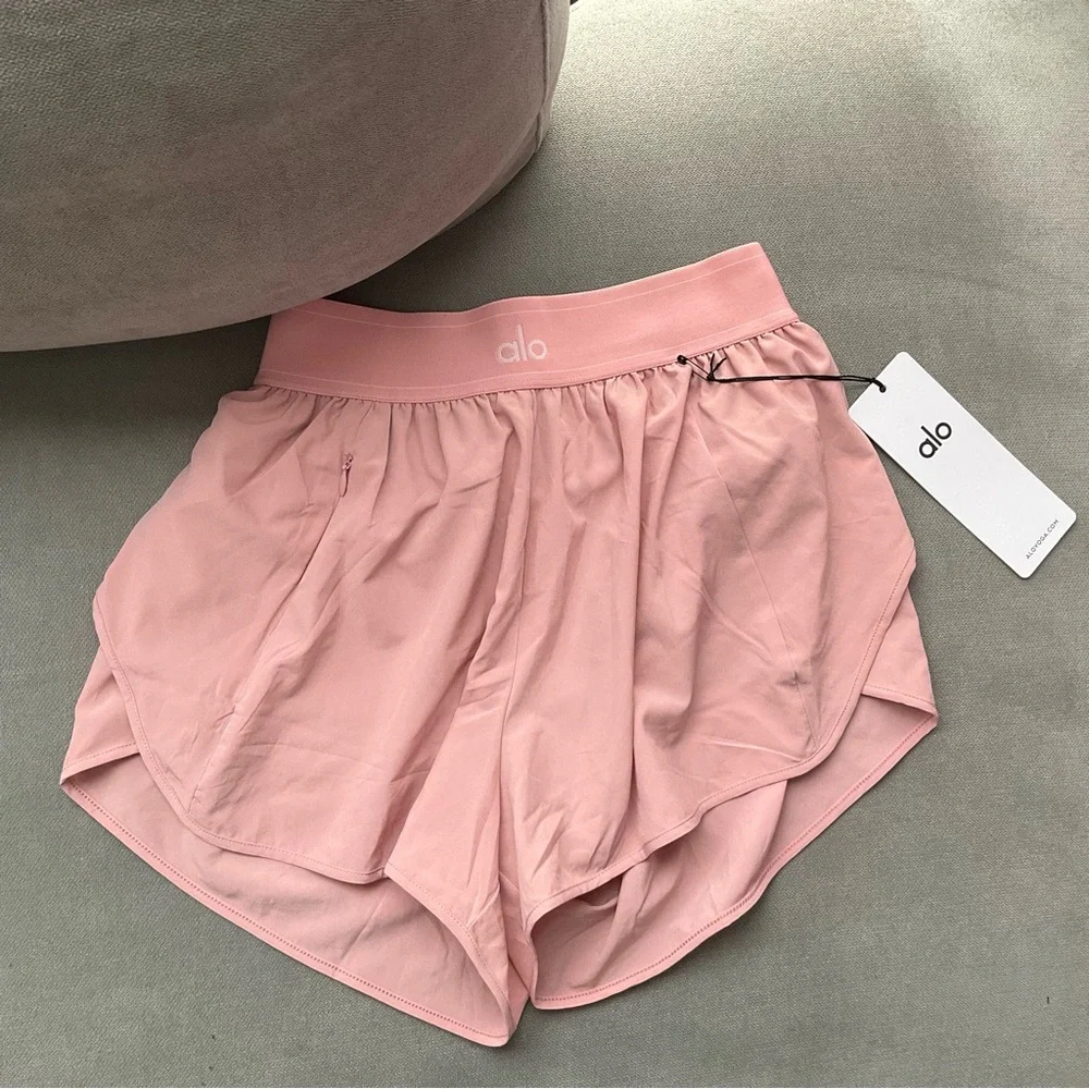 Alo Yoga Alo Yoga Match Point Short Vintage Pink S